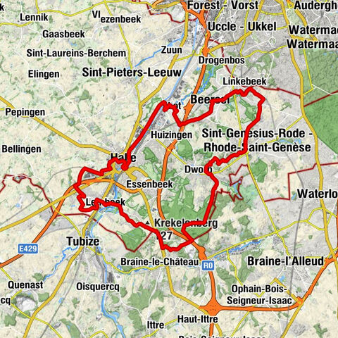 Halle - Waaienberg - Alsemberg
