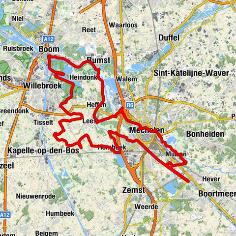 Mechelen - Sint-Pieter-en-Paulkerk - Sint-Janskerk - Begijnhofkerk Sint-Alexius en Catharina