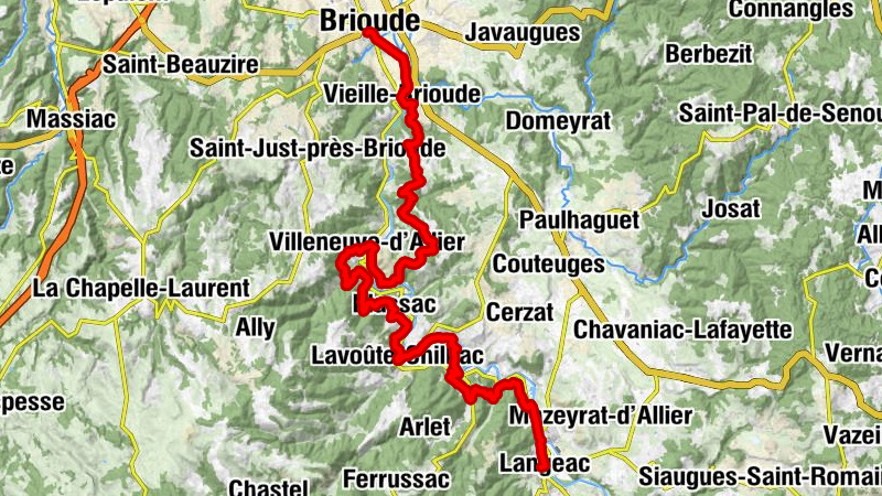 Langeac - Église Notre-Dame de l'Assomption ou de Saint-Roch - Église Sainte-Anne - Brioude