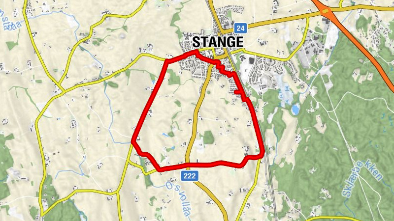 Stange - Frisholmstua - Vestadhøgda