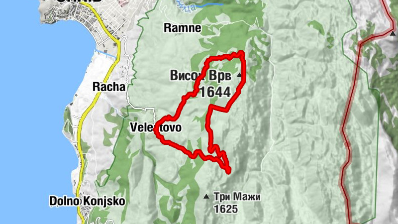 Велестово - Висок Врв