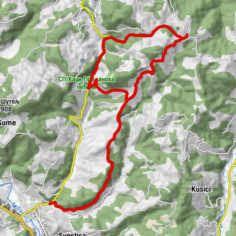 Шуме - Црква Светог Архангела Михаила у Рашчићима - Хаџи Проданова пећина - Рашчићи