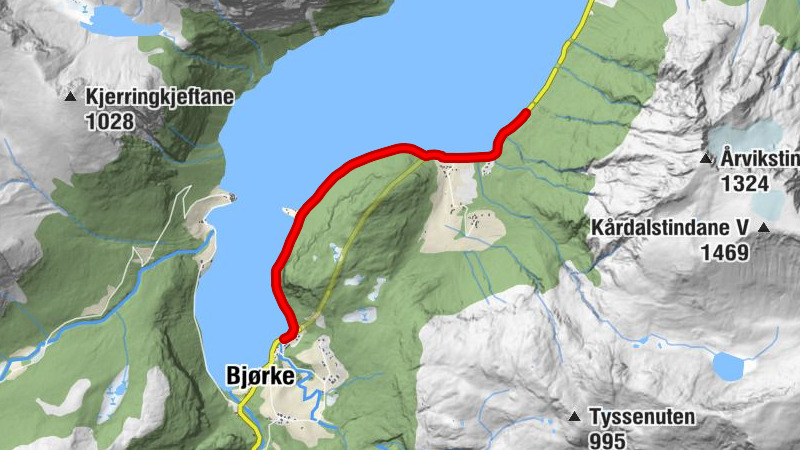Bjørke - Leira