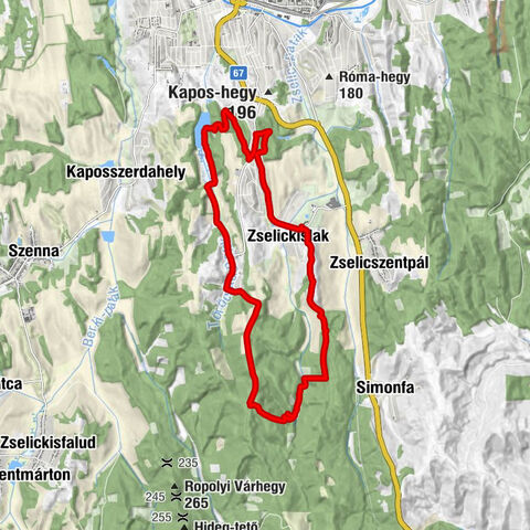 Zselickislak - Töröcske - Kaposvár - Szent István király templom