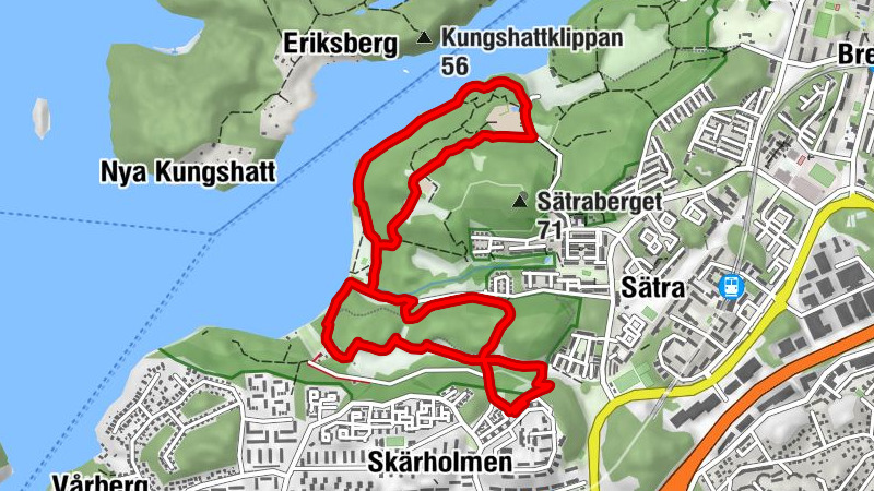 Huddinge - Eriksberg - Ekerö kommun