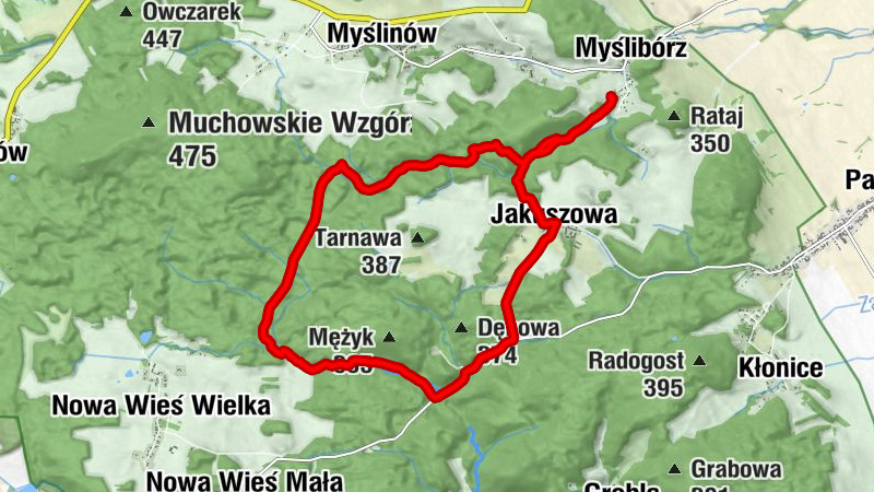 Siedmica - Jakuszowa