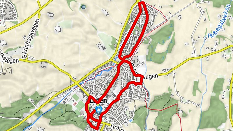 Løten - Bergum - Karudhagan
