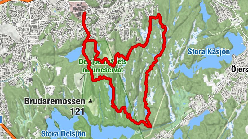 Centrum - Göteborg - Partille - Mölndal