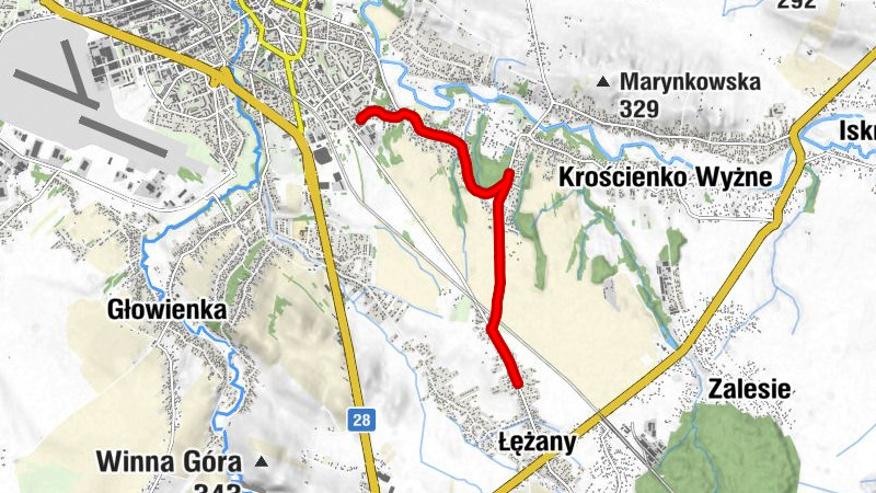 Dzielnica Krościenko Niżne - Kościół pw. Ducha Świętego - Krosno - Krościenko Niżne