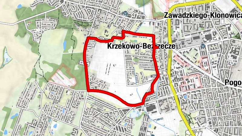 Krzekowo - Chabrowe Osiedle - Łukasińskiego Ogrody - Nowowiejska 27
