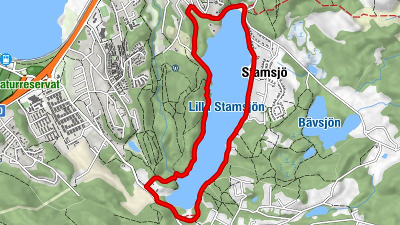 Lerum - Öxeryd - Stamsjö