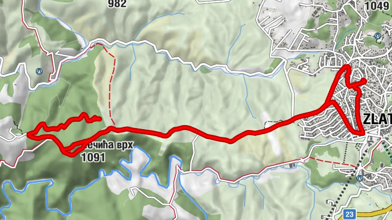 Златибор - Лечића врх