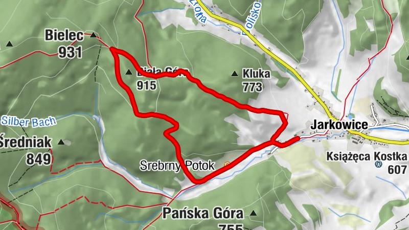 Jarkowice - Srebrny Potok