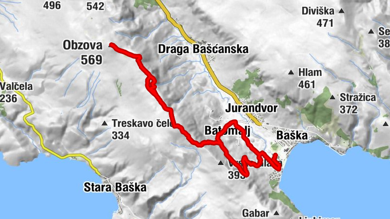 Zarok - Veliki Hlam - Zminja - Obzova