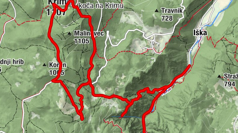 Ig - Krim - Planinska koča na Krimu - Gostišče Iški vintgar