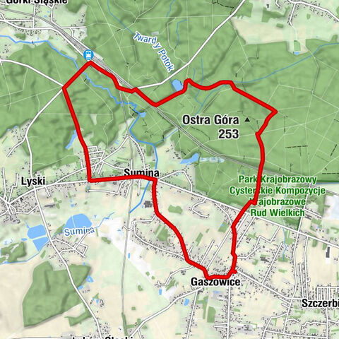Gaszowice - Dołki - Sumina - Dom Przyjęć - Pod Trojokiem