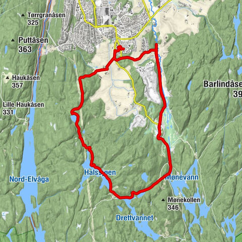 Finstad - Lørenskog - Lia - Losby
