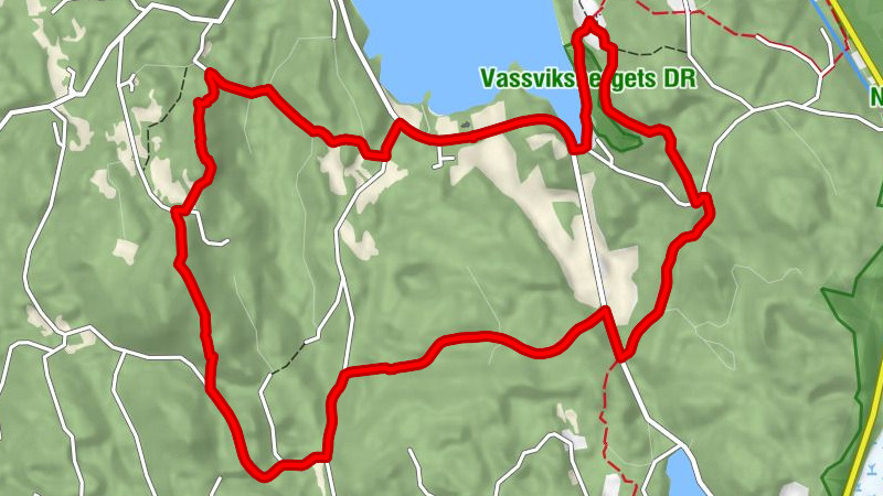 Norra Vi - Korpberget - Ydre kommun