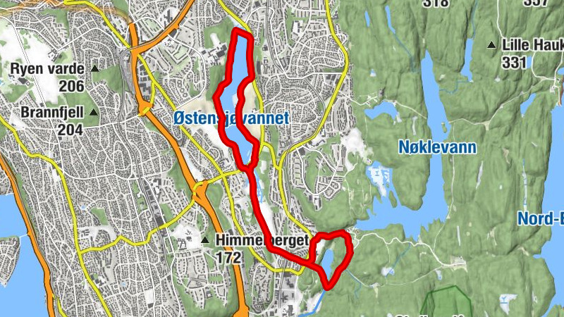 Østensjø - Langerud - Rustad - Oslo