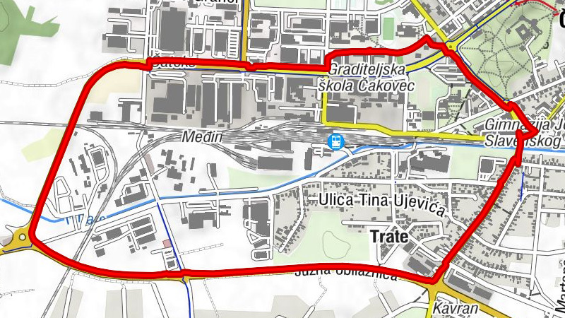 Čakovec - Trate - Globetka - Međimurska županija