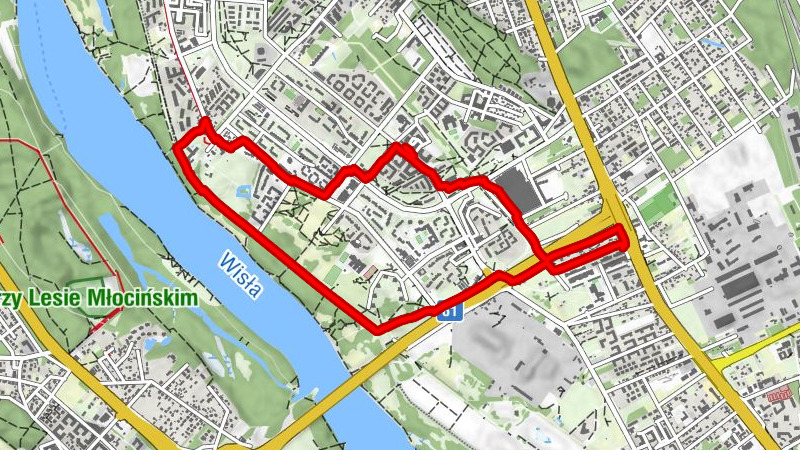 Białołęka - Nowe Świdry - Warszawa - Stare Świdry