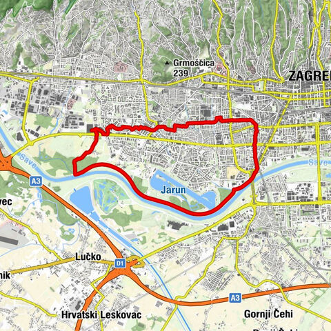 Špansko-Oranice - Naselje Prve hrvatske štedionice - Zagreb - Špansko