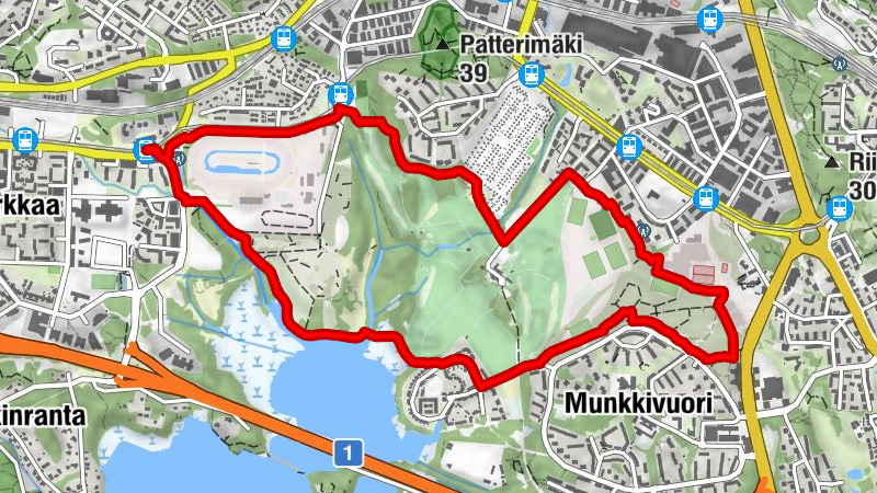 Vermo - Talinranta - Vermonrinne