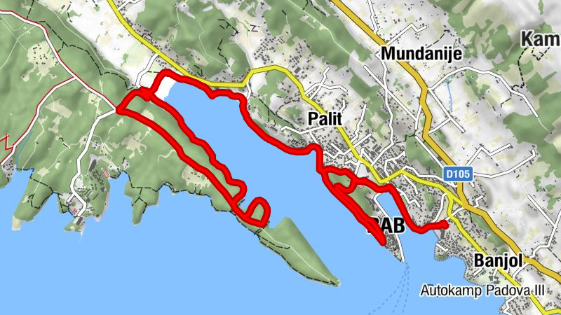 Rab - crkva svetog Bernardina Sijenskog - crkva svete Eufemije