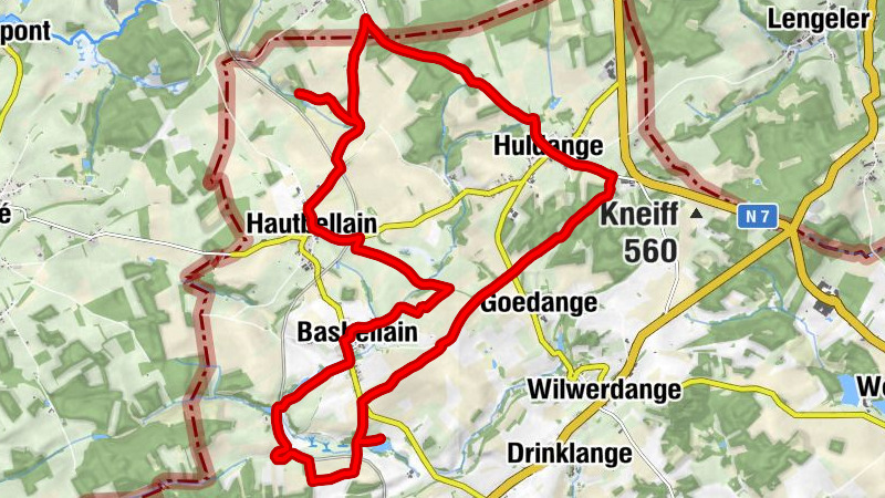 Méchelskierch - Corneliuskierch - Buergplaz - Gaalgebierg