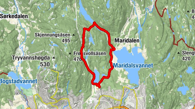 Oslo - Dammen - Papirmøllefossen