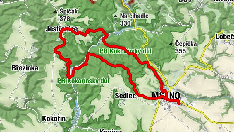 Mšeno - FS ČCE ve Mšeně - svatý Martin - Obecník