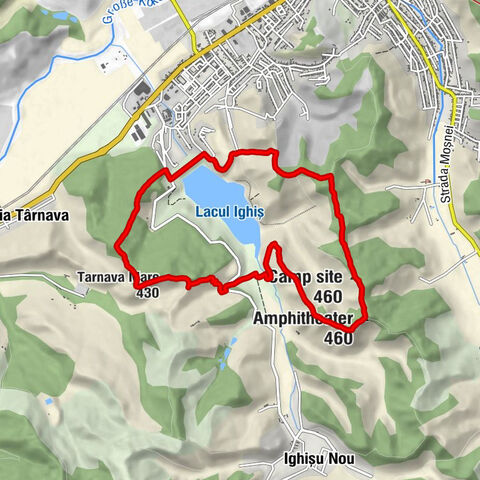 Mediaș - Camp site - Amphitheater - Tarnava Mare