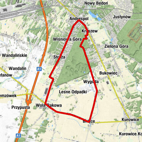 Kraszew - Andrespol - K2 - Kościół Miłosierdzia Bożego w Woli Rakowej