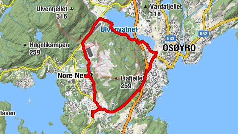 Storom - Grindevoll - Tuen - Osøyro