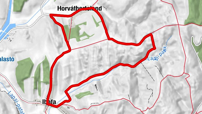 Ibafa - Rózsafüzér királynője iskolakápolna - Horváthertelend - Szentháromság templom