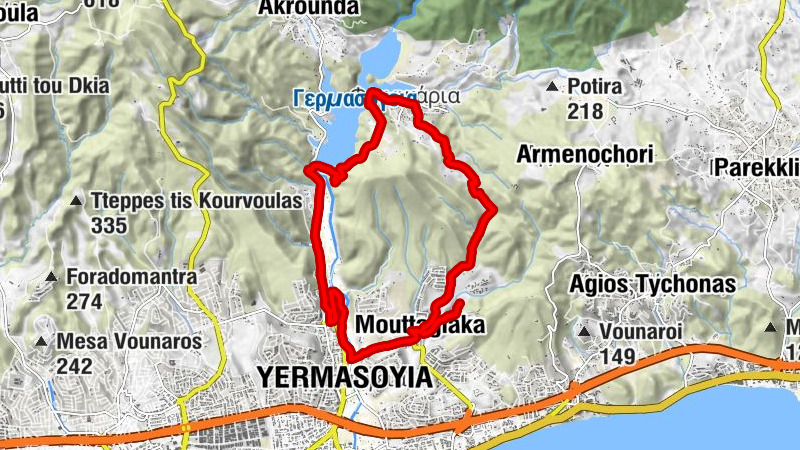 Μουτταγιάκα - Φοινικάρια - Γερμασόγεια - Forsos Tavern