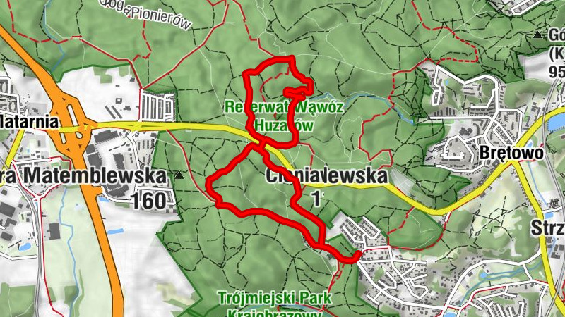 Zielone Wzgórze - Matemblewo - Kościół pw. Matki Bożej Brzemiennej