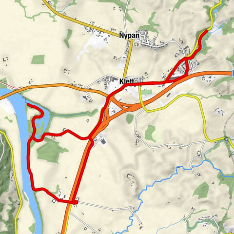 Heimdal - Klett - Hjellen - Jaktøya