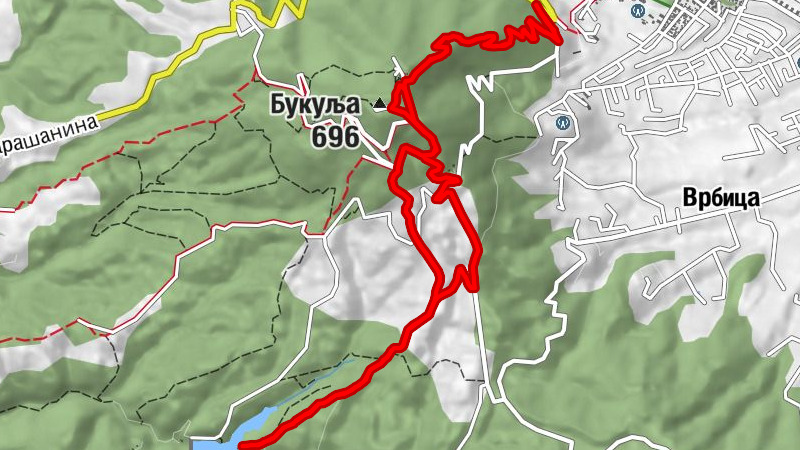 Аранђеловац - Buklja - Планинарско склониште „Букуља“ - Букуља