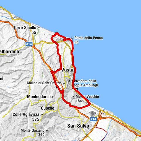 Da San Tommaso -Punta Aderci e rientro