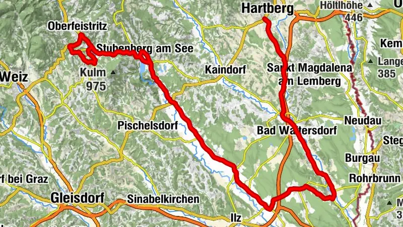 Radjugendtour  Etappe Hartberg - Stubenberg