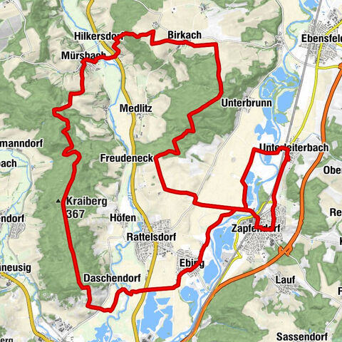 Birkach - Kraiberg - Zapfendorf