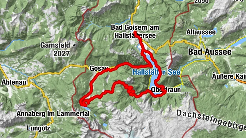 Salzkammergut Trophy Gravel Bike Trainingsstrecke C