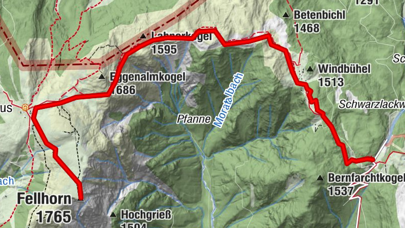 Über die Druchkaseralmen zum Fellhorn.