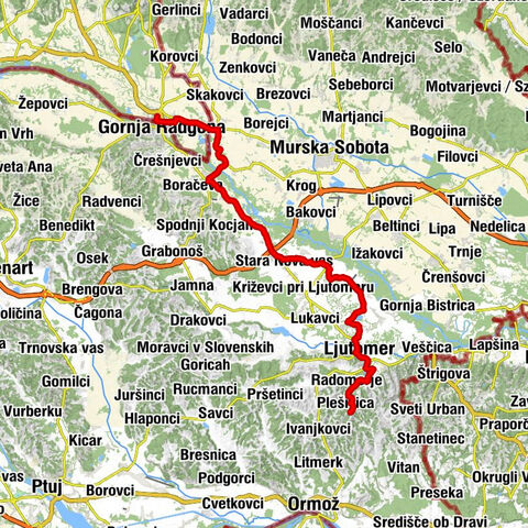 Furmint-Trail Etappe 5: Bad Radkersburg – Ljutomer - Jeruzalem