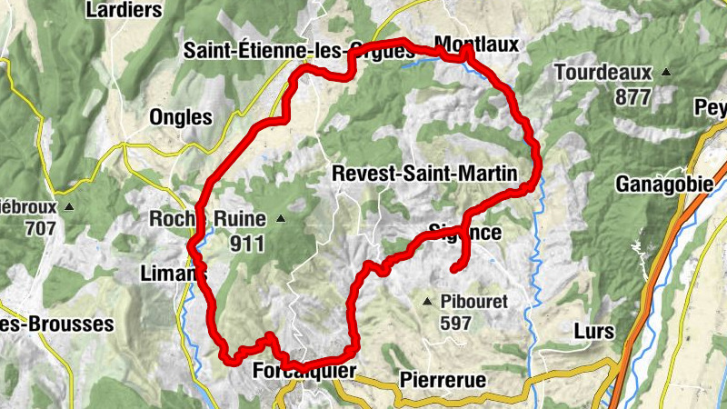 Sigonce-Ronda, Provence-Alpes