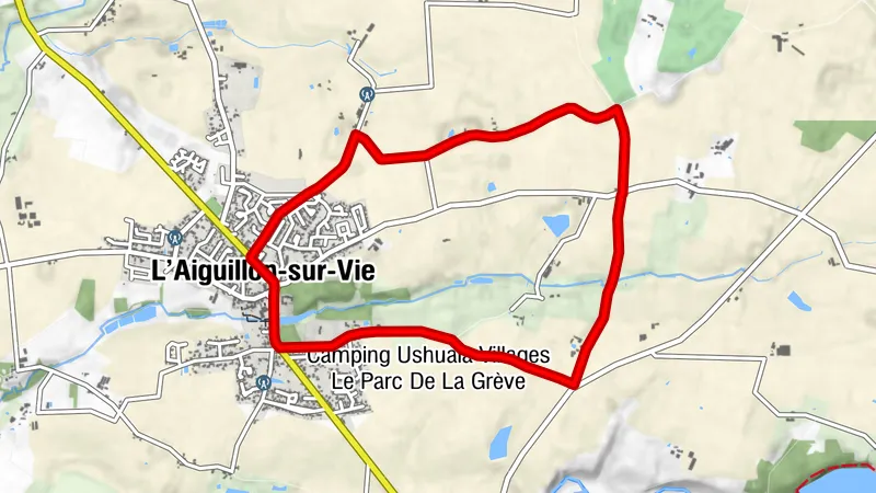 RUNDWEG VON L'AIGUILLON Nr. 1