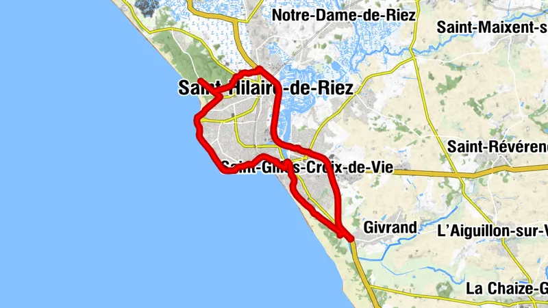 Rundreise um Saint Gilles Croix de Vie