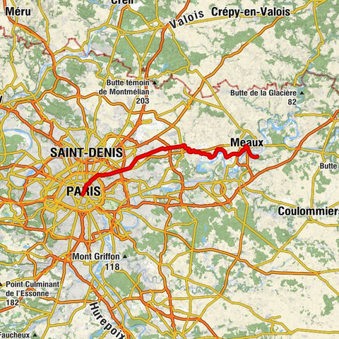 Meaux - Paris