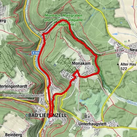 Wanderung durch die Monbachschlucht auf der Spur des Eisvogels
